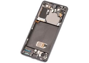 OLED Assembly With Frame Compatible For Samsung Galaxy S21 5G Replacement(Vemake) (Phantom Gray)