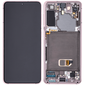 Replacement OLED Assembly With Frame Compatible For Samsung Galaxy S21 5G (Vemake) (Phantom Violet)