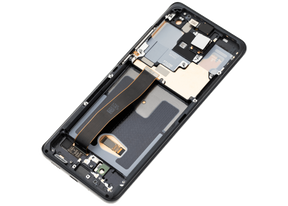 OLED Assembly With Frame Compatible For Samsung Galaxy S20 Ultra 5G Replacement  (Vemake) (Cosmic Black)
