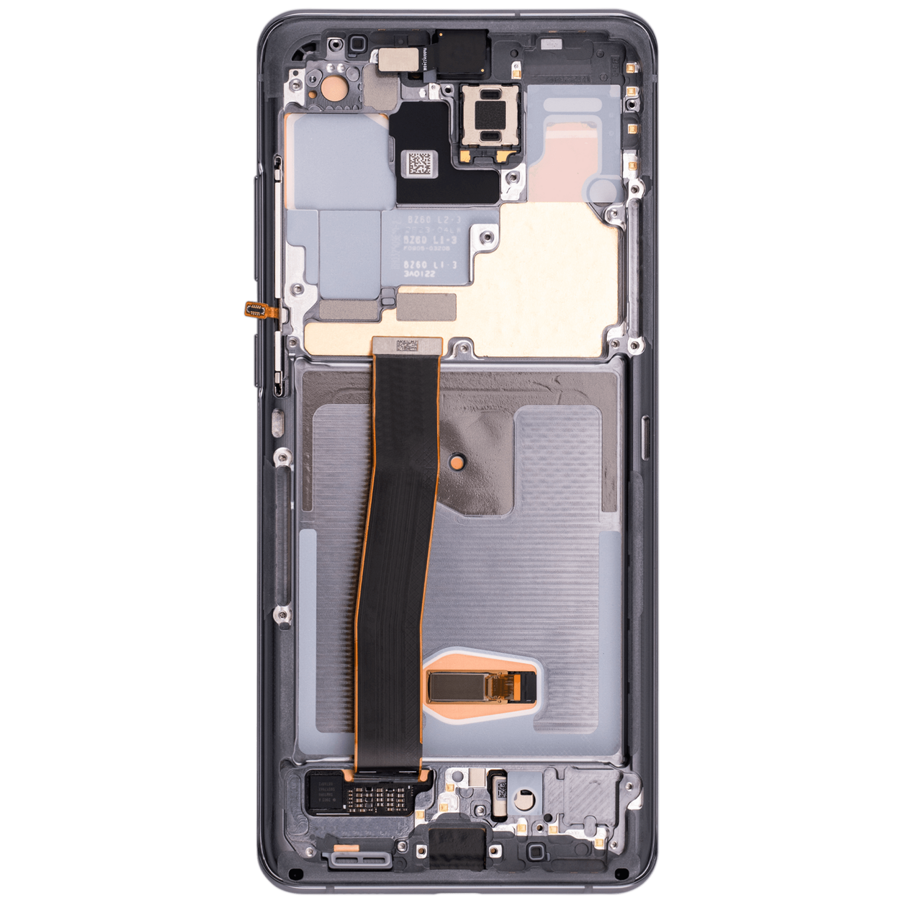 Replacement OLED Assembly With Frame Compatible For Samsung Galaxy S20 Ultra 5G (Vemake) (Cosmic Gray)