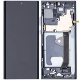 OLED Assembly With Frame Compatible For Samsung Galaxy Note 20 Ultra 5G Replacement  (Vemake) (Mystic Black)