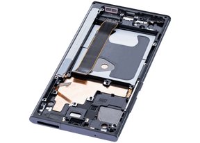 OLED Assembly With Frame Compatible For Samsung Galaxy Note 20 Ultra 5G Replacement  (Vemake) (Mystic Black)