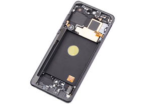 OLED Assembly With Frame Replacement Compatible For Samsung Galaxy Note 10 Lite (Vemake) (Aura Black)