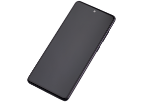 OLED Assembly With Frame Replacement Compatible For Samsung Galaxy Note 10 Lite (Vemake) (Aura Black)