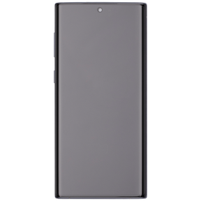 OLED Assembly With Frame Compatible For Samsung Galaxy Note 10 (Vemake) (Aura Black)