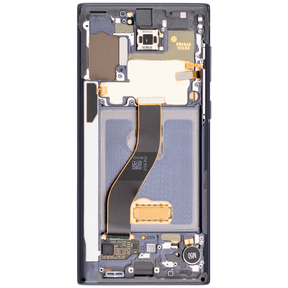 OLED Assembly With Frame Compatible For Samsung Galaxy Note 10 (Vemake) (Aura Black)