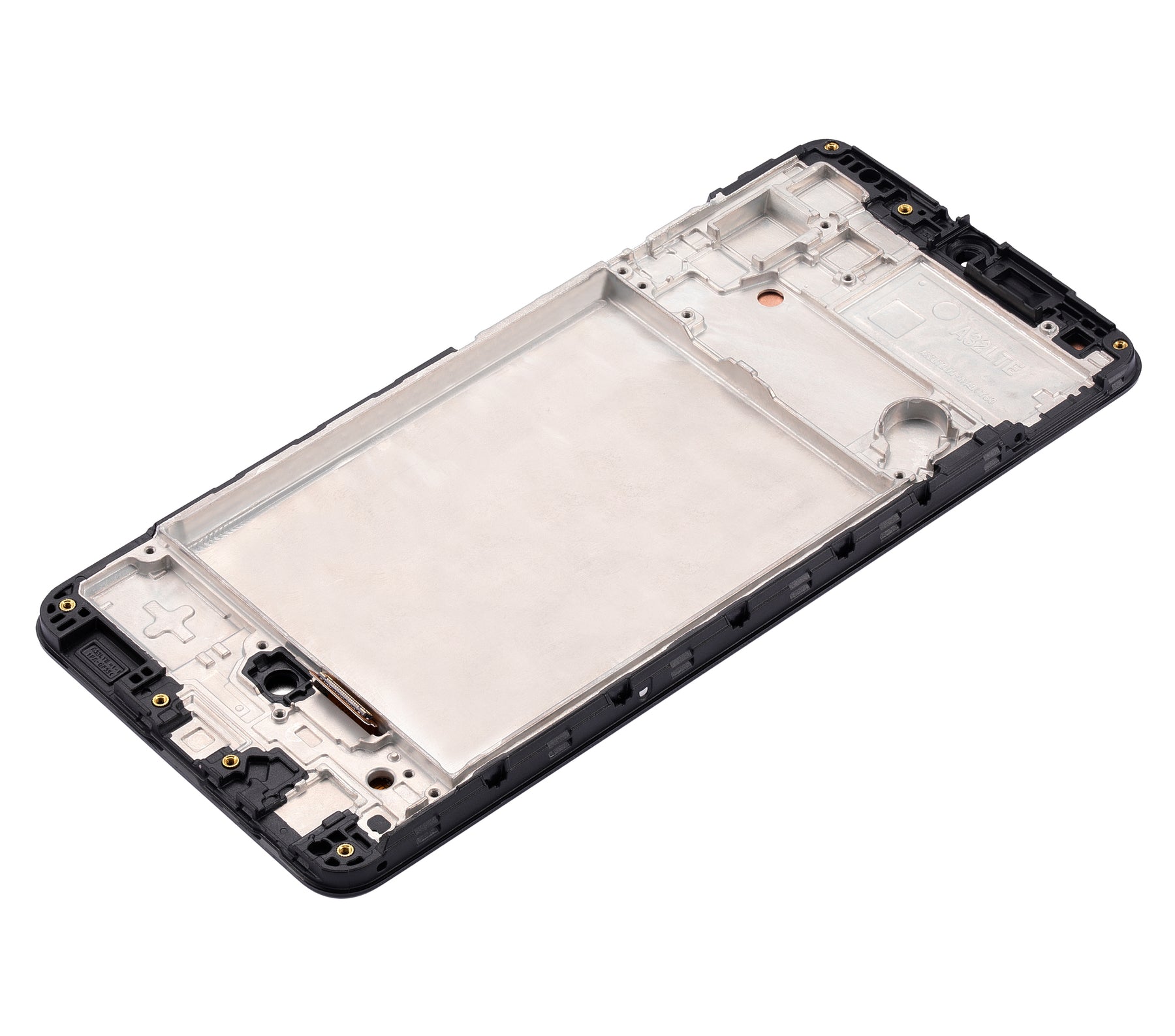 LCD Assembly With Frame (Without Finger Print Sensor) Compatible For Samsung Galaxy A32 4G (A325 / 2021) (Aftermarket: Incell) (Awesome Black)