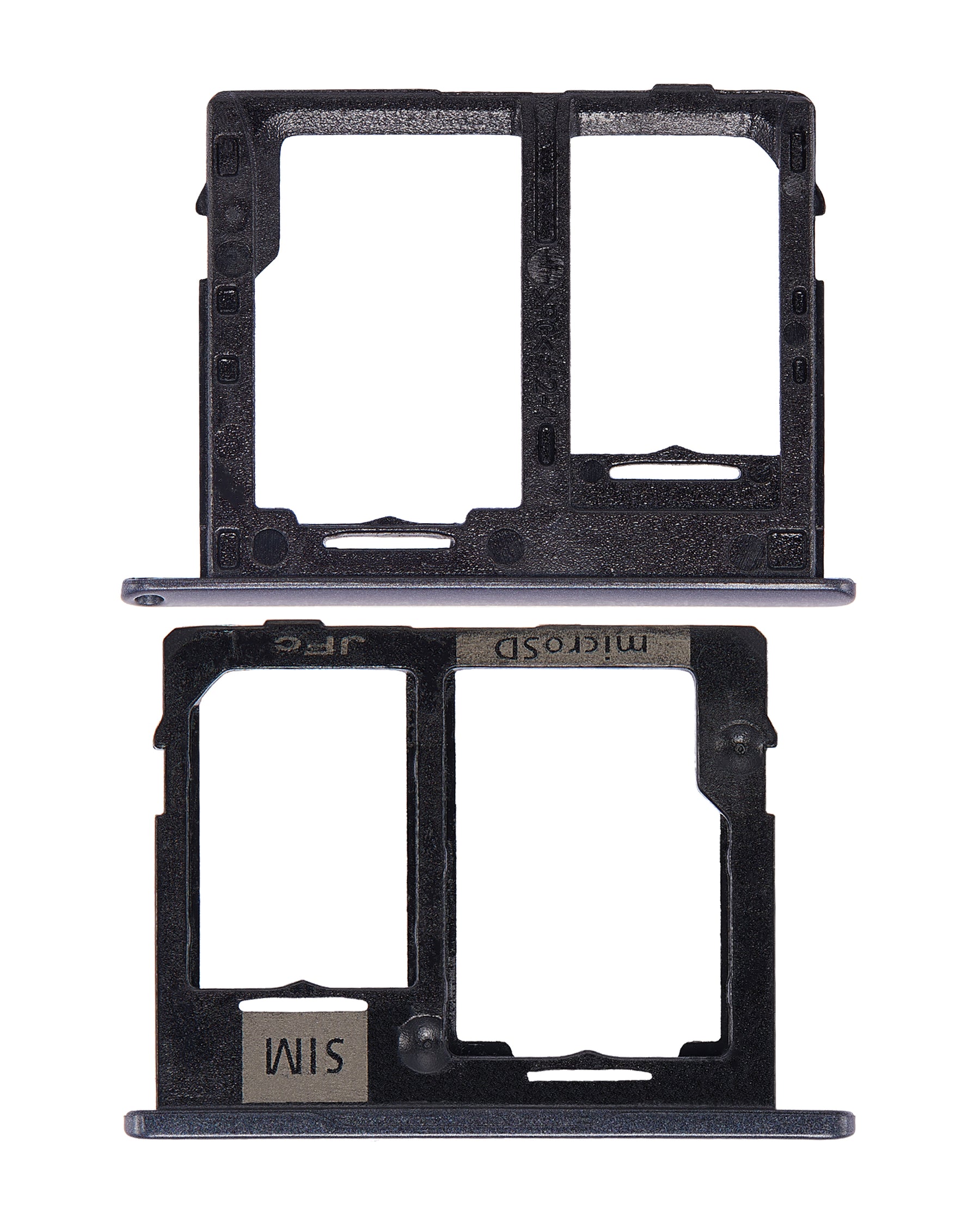 Single Sim Card Tray Replacement Compatible For Samsung Galaxy Tab A 10.1" (T515) (Black)