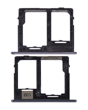 Single Sim Card Tray Replacement Compatible For Samsung Galaxy Tab A 10.1" (T515) (Black)