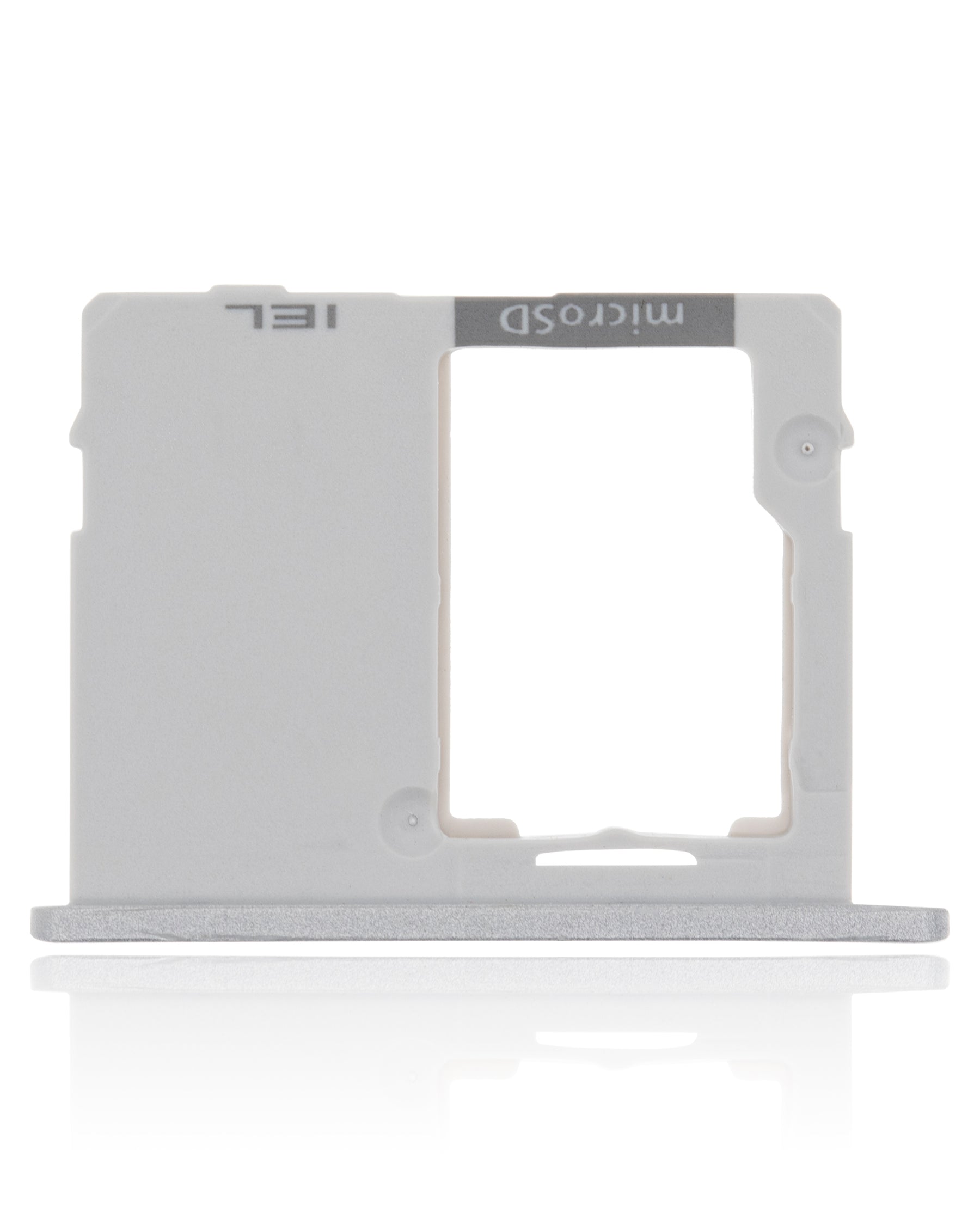 Single Sim Card Tray Replacement  Compatible For Samsung Galaxy Tab A 10.1" (T510 / T515 / T517) (Silver)