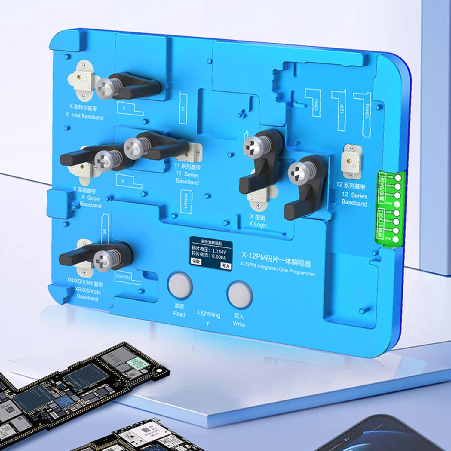 JC Logic Baseband EEPROM Chip Non-Removal For iPhone X To 12 Pro Max (JCID)