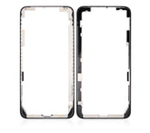 3 in 1 (Glass With OCA Pre-Installed + Frame) Compatible For iPhone 8 Plus (OCA Master) (2 Pack)(Black)