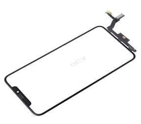 3 in 1 (Glass With OCA Pre-Installed + Frame) Compatible For iPhone 8 Plus (OCA Master) (2 Pack)(Black)