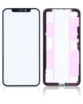 3 in 1 (Glass With OCA Pre-Installed + Frame) Compatible For iPhone X (OCA Master)