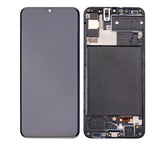 OLED Assembly With Frame Compatible For Samsung Galaxy A30s (A307 / 2019) (Refurbished) (All Colors)