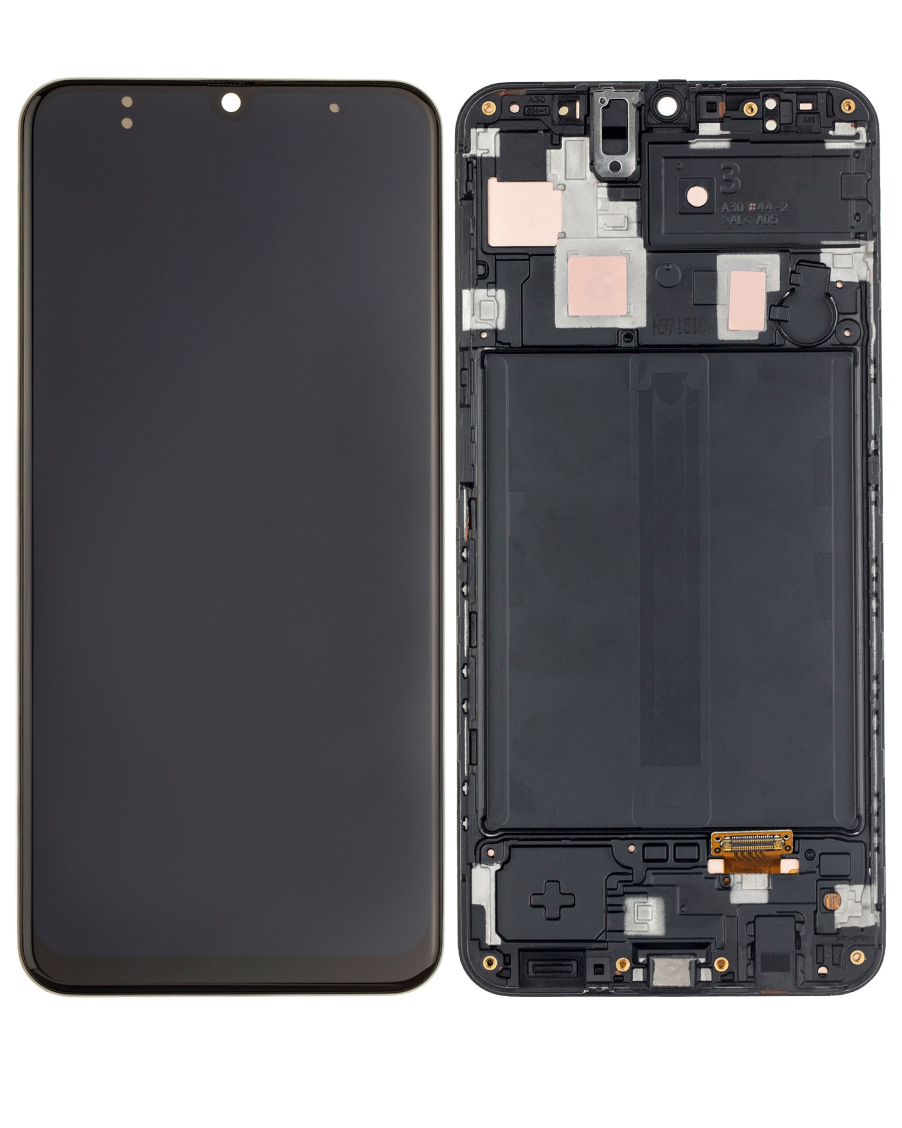 OLED Assembly With Frame Compatible For Samsung Galaxy A30 (A305 / 2019) (Refurbished) (All Colors)