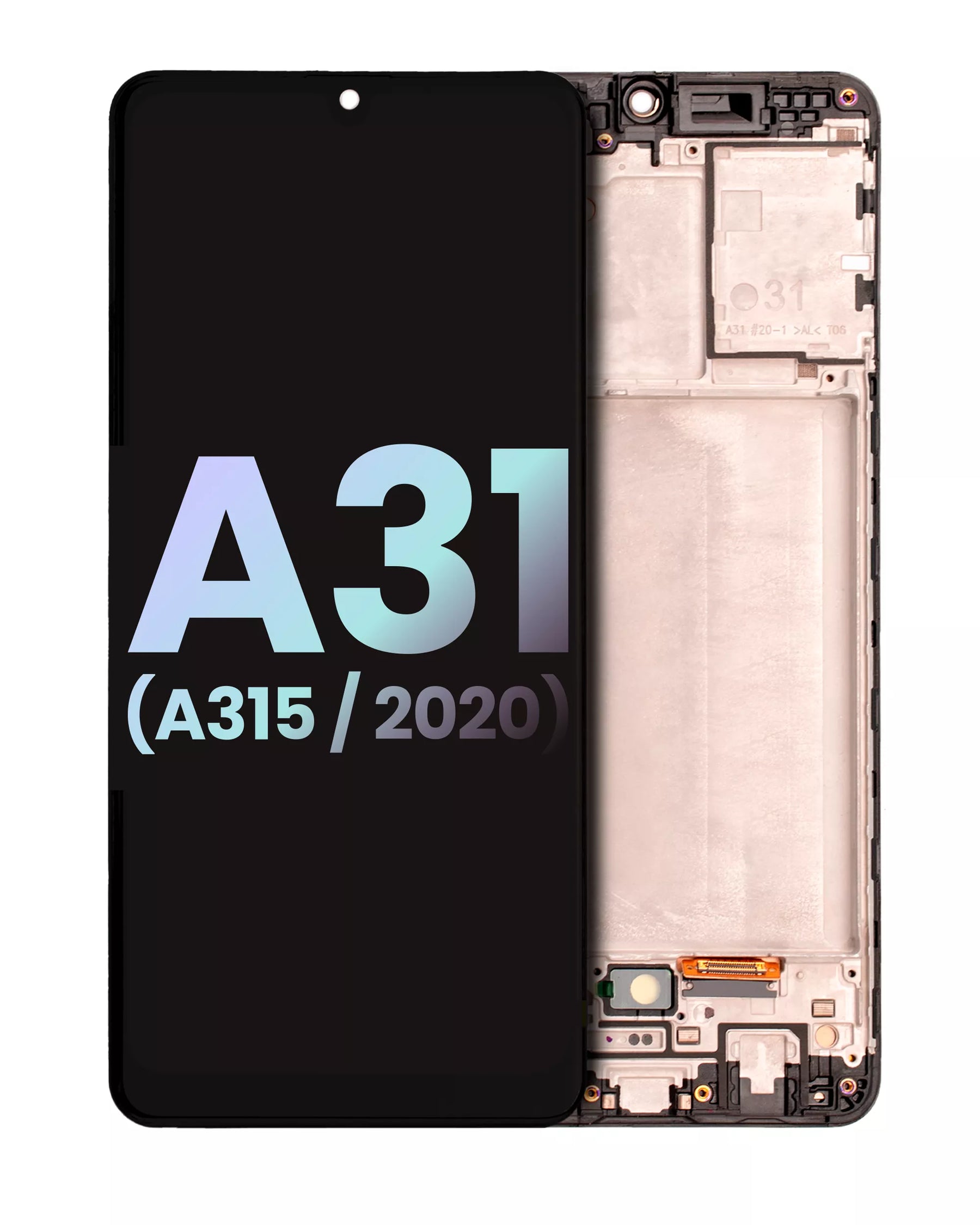 OLED Assembly With Frame Compatible For Samsung Galaxy A31 (A315 / 2020) (Service Pack) (All Colors)