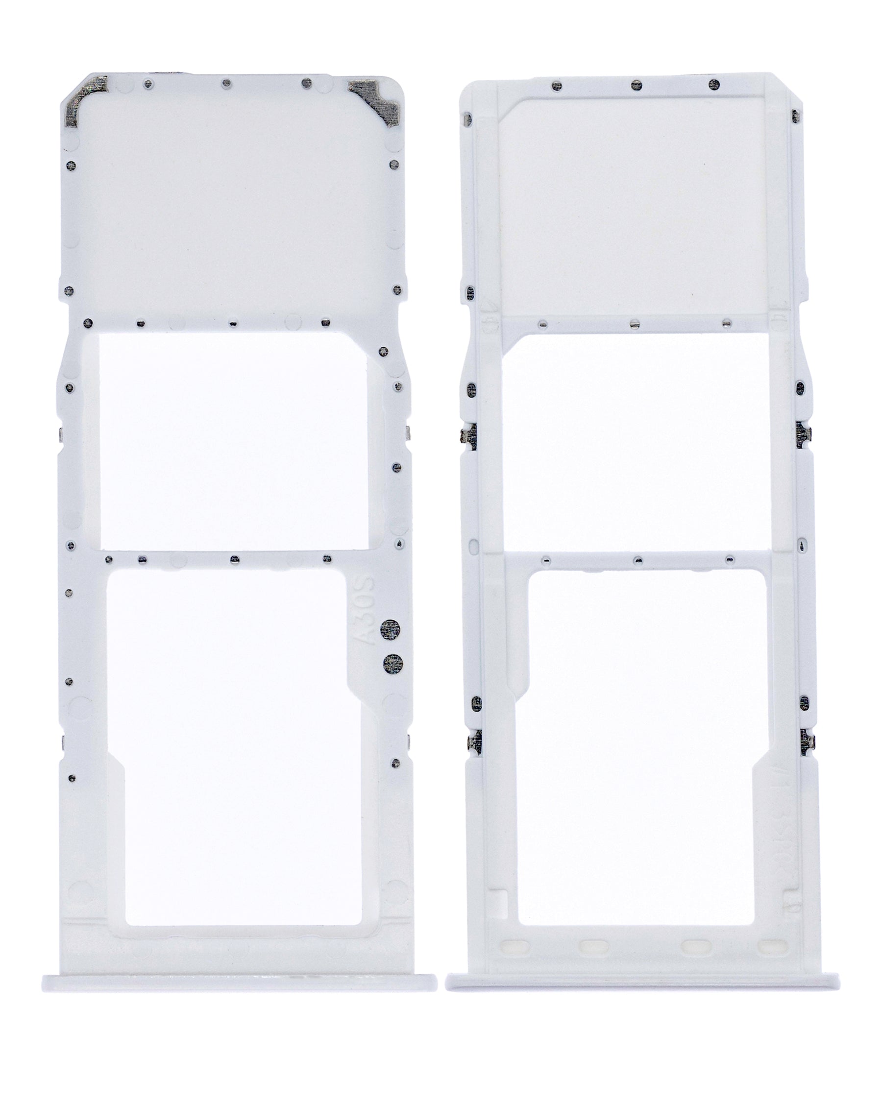 Single Sim Card Tray Compatible For Samsung Galaxy A30S (A307 / 2019) (White)