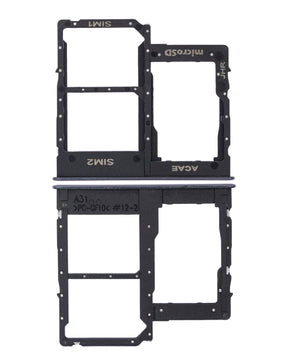 Dual Sim Card Tray Compatible For Samsung Galaxy A31 (A315 / 2020) (Prism Crush Black)