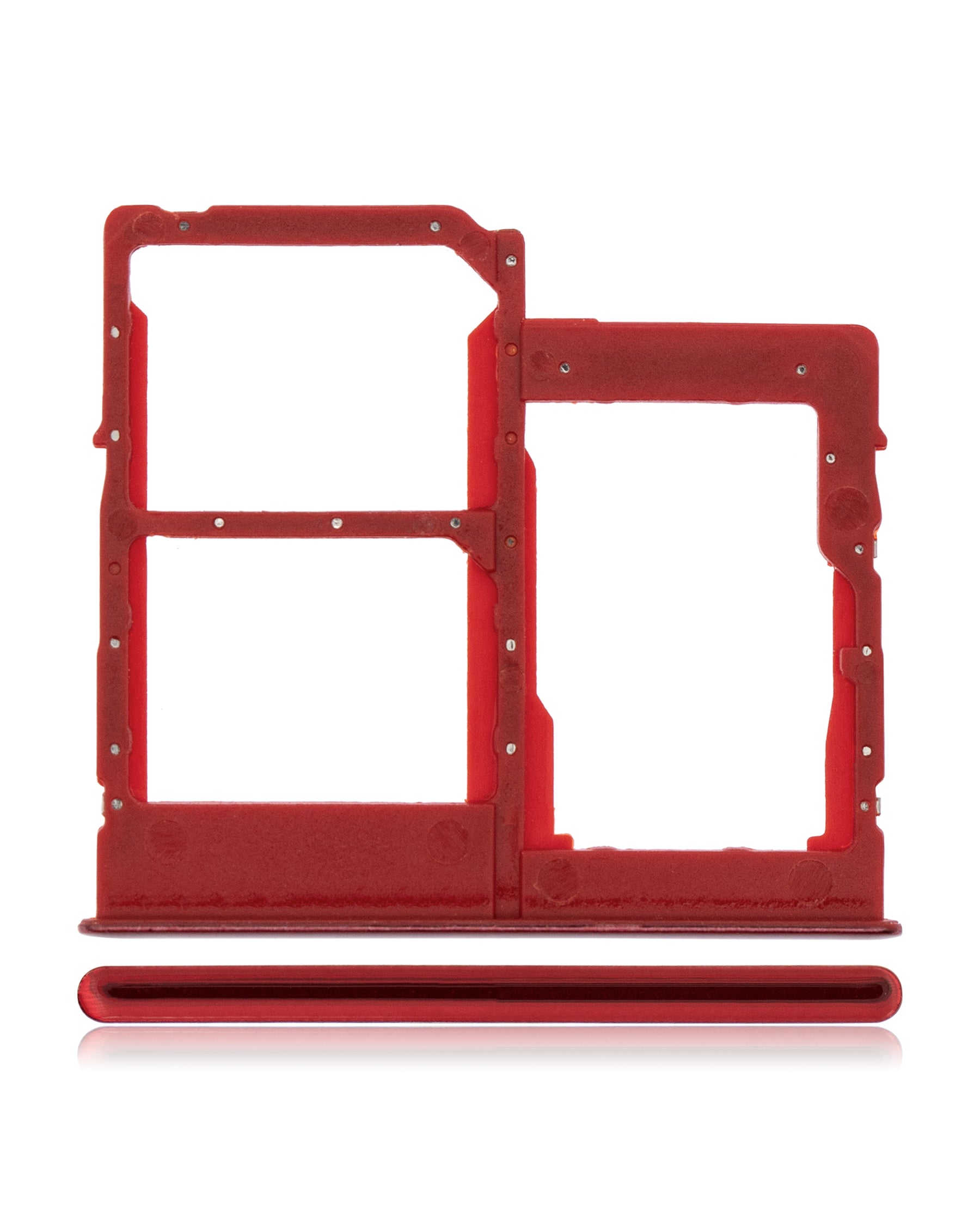 Dual Sim Card Tray Compatible For Samsung Galaxy A31 (A315 / 2020) (Prism Crush Red)