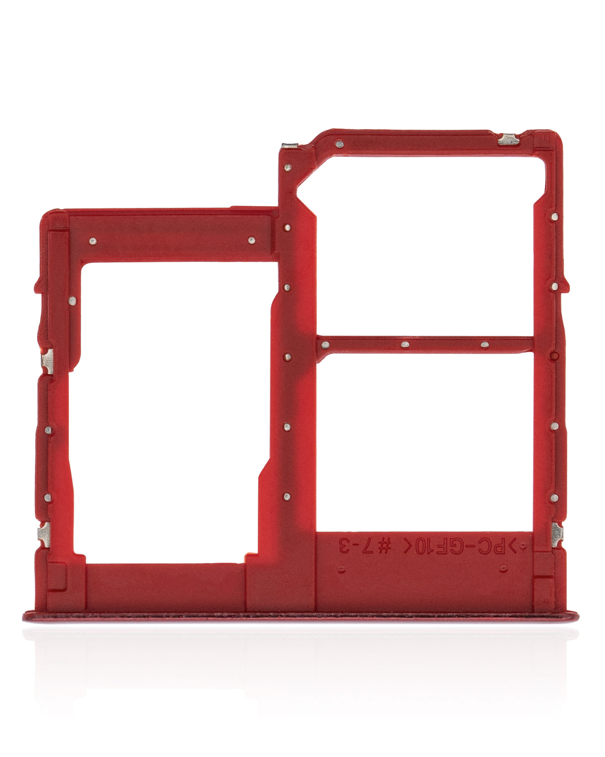 Dual Sim Card Tray Compatible For Samsung Galaxy A31 (A315 / 2020) (Prism Crush Red)
