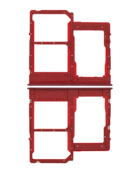 Dual Sim Card Tray Compatible For Samsung Galaxy A31 (A315 / 2020) (Prism Crush Red)
