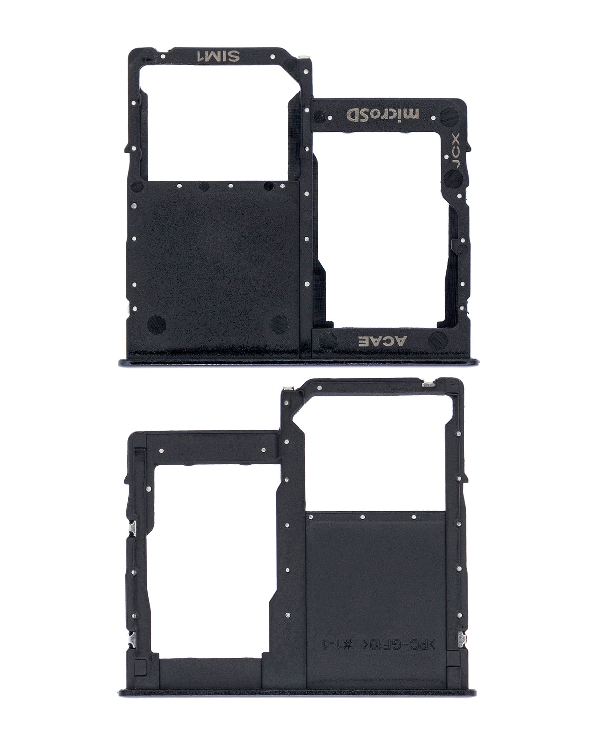 Single Sim Card Tray Compatible For Samsung Galaxy A31 (A315 / 2020) (Prism Crush Black)
