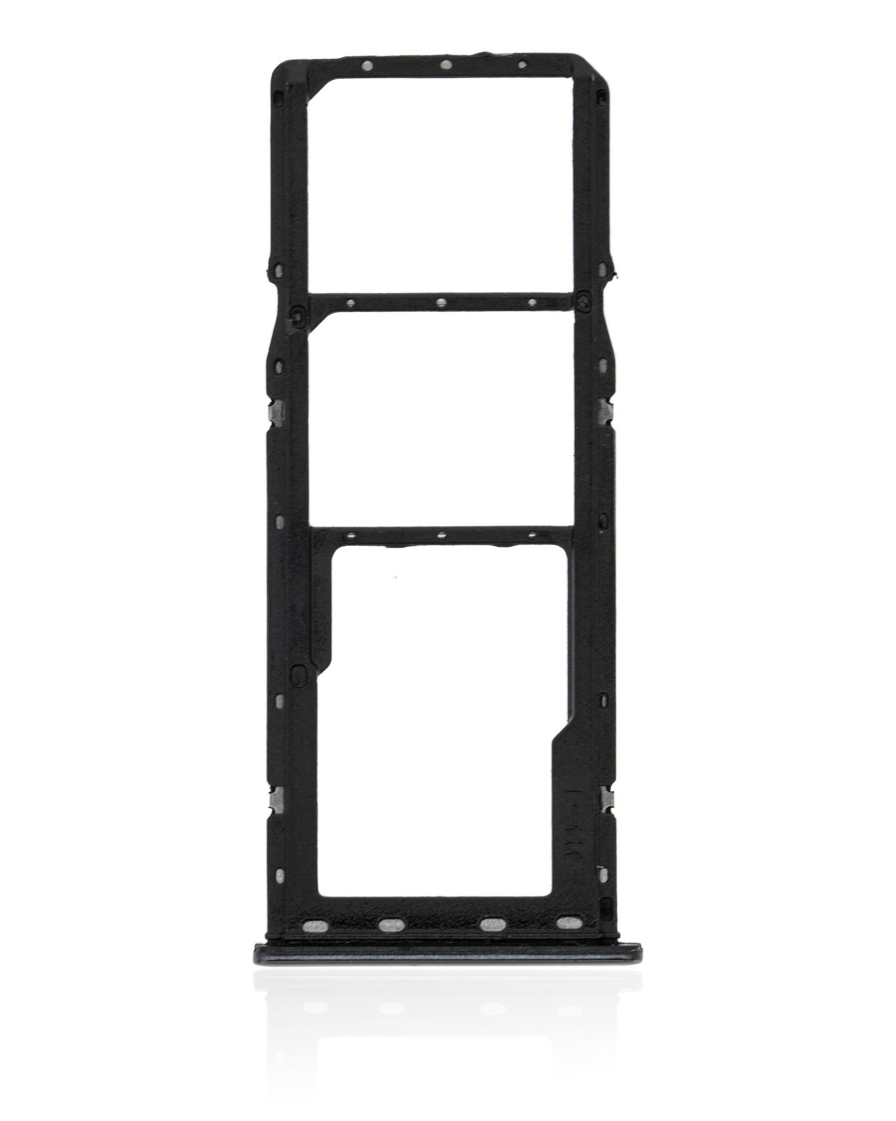 Dual Sim Card Tray Compatible For Samsung Galaxy A20 (A205 / 2019) / A30 (A305 / 2019) / A50 (A505 / 2019) (Black)