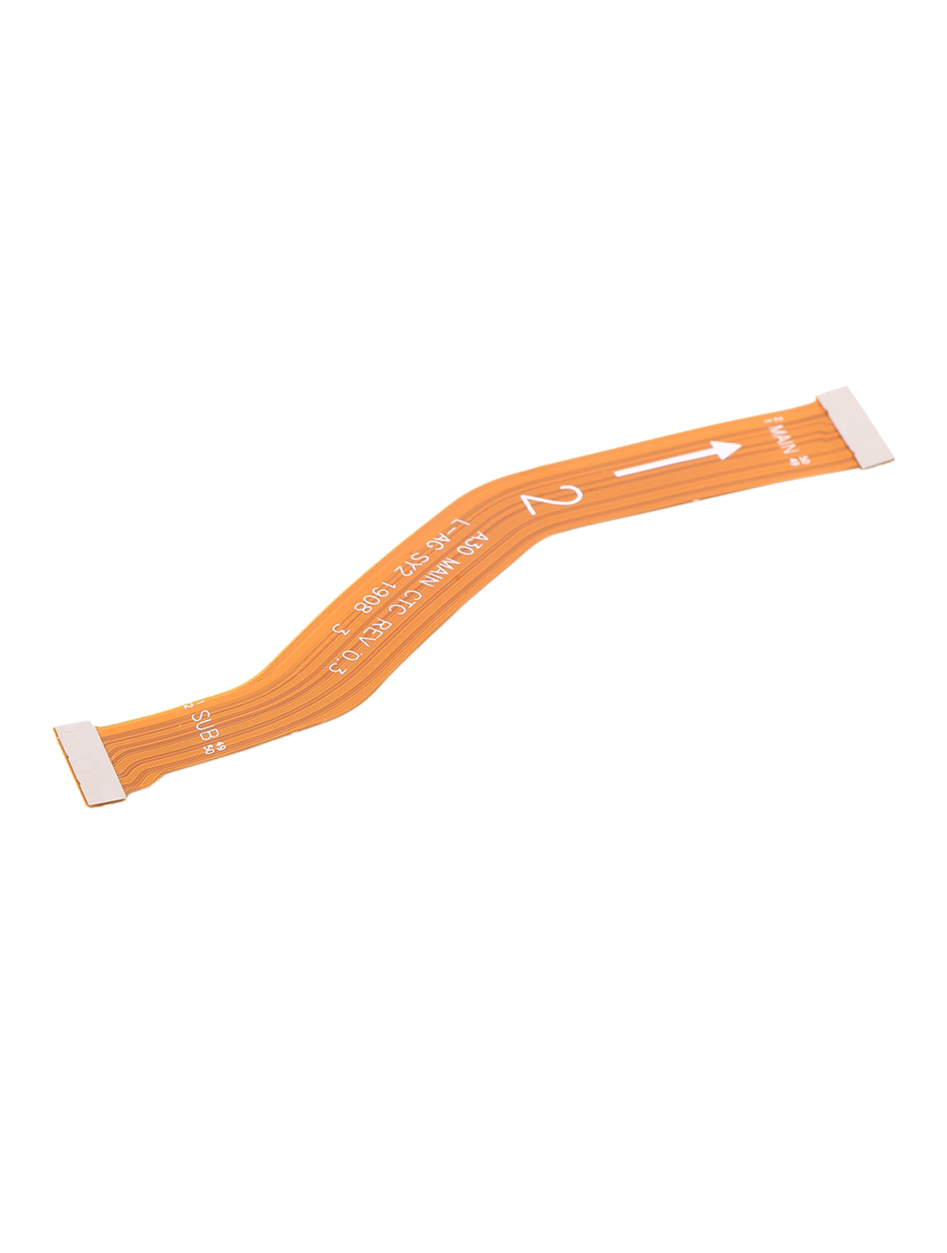 Motherboard Flex Cable (Connected To Charging Port) Compatible For Samsung Galaxy A30 (A305 / 2019) (Flex # 2)