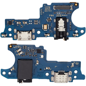 Charging Port Board With Headphone Jack Compatible For Samsung Galaxy A03 (A035 / 2021) (International Version) (Aftermarket Plus)