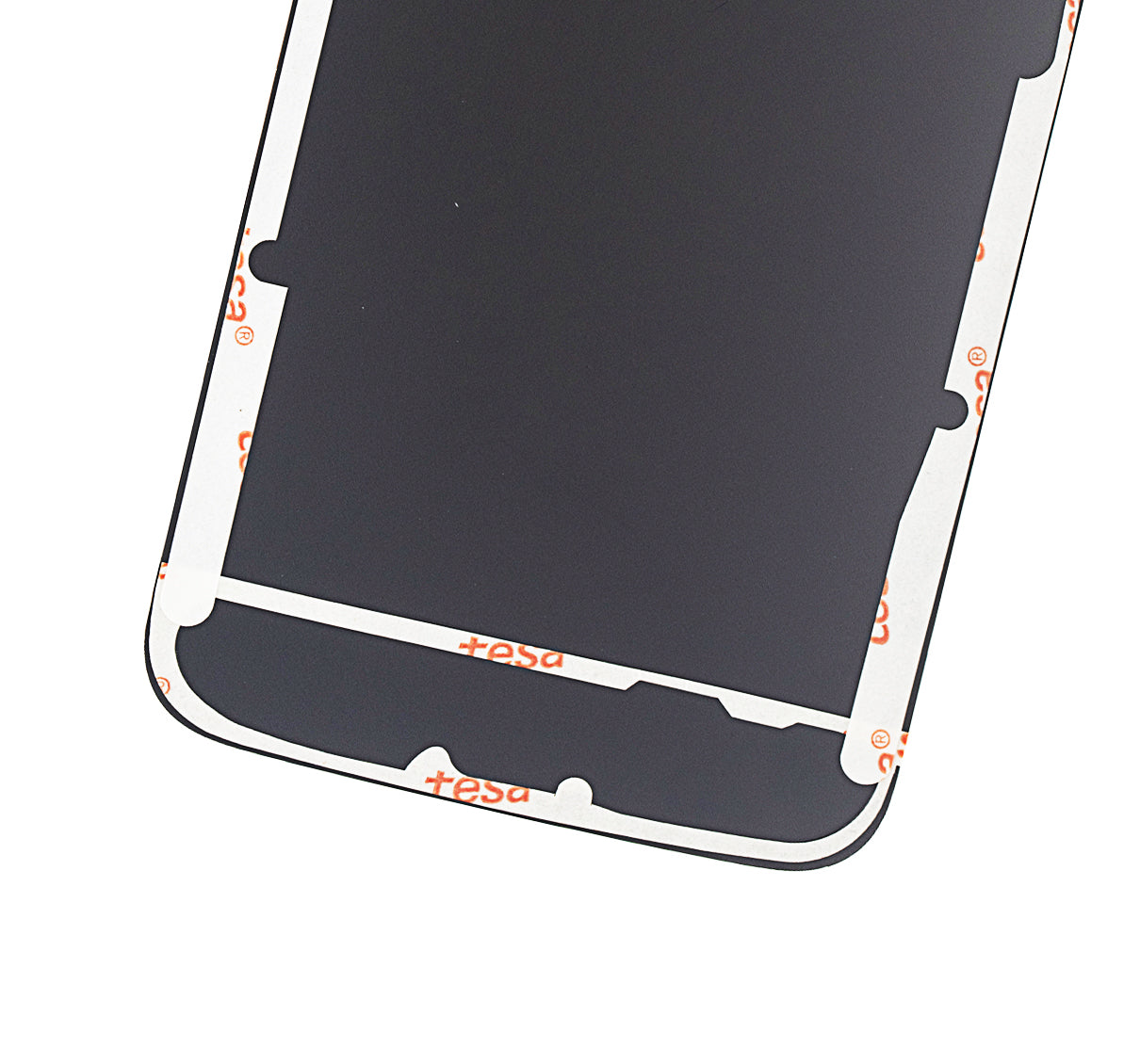 Replacement Back Cover Glass Compatible For Samsung Galaxy S6 Edge (No Logo) (Vemake) (Black Sapphire)