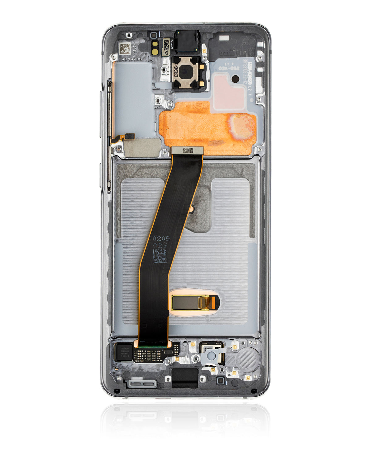 Replacement OLED Assembly With Frame Compatible For Samsung Galaxy S20 5G (Non-Verizon 5G UW Frame) (Refurbished) (Cosmic Gray)