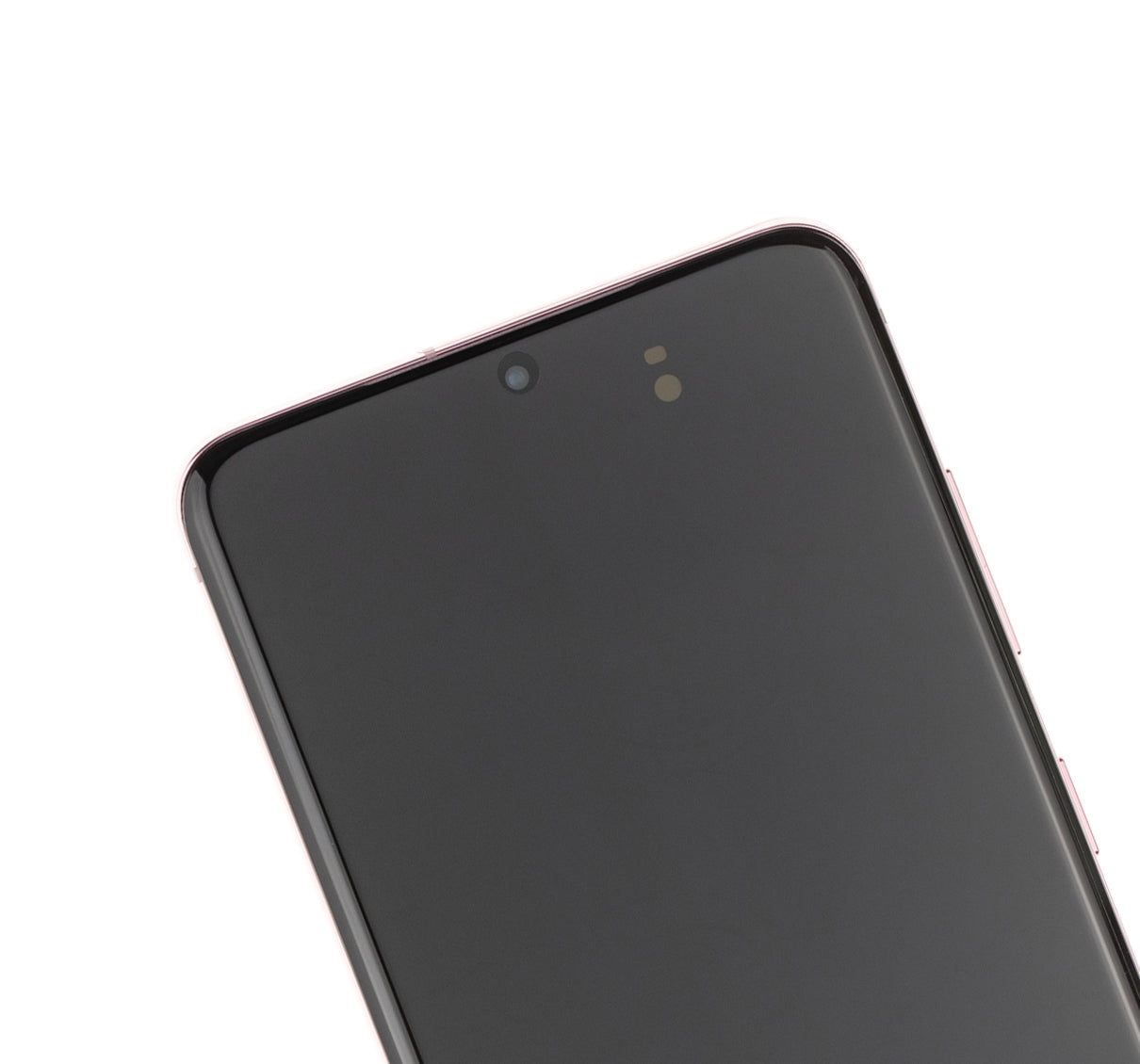 OLED Assembly With Frame Compatible For Samsung Galaxy S20 5G Replacement (Non-Verizon 5G UW Frame) (Refurbished) (Cloud Pink)