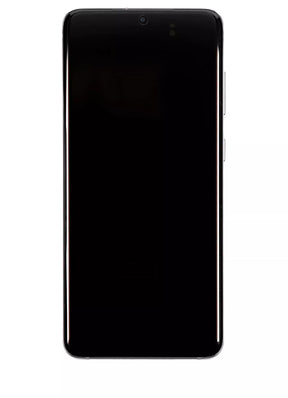 Replacement OLED Assembly With Frame Compatible For Samsung Galaxy S20 5G (Non-Verizon 5G UW Frame) (Service Pack) (Cloud White)