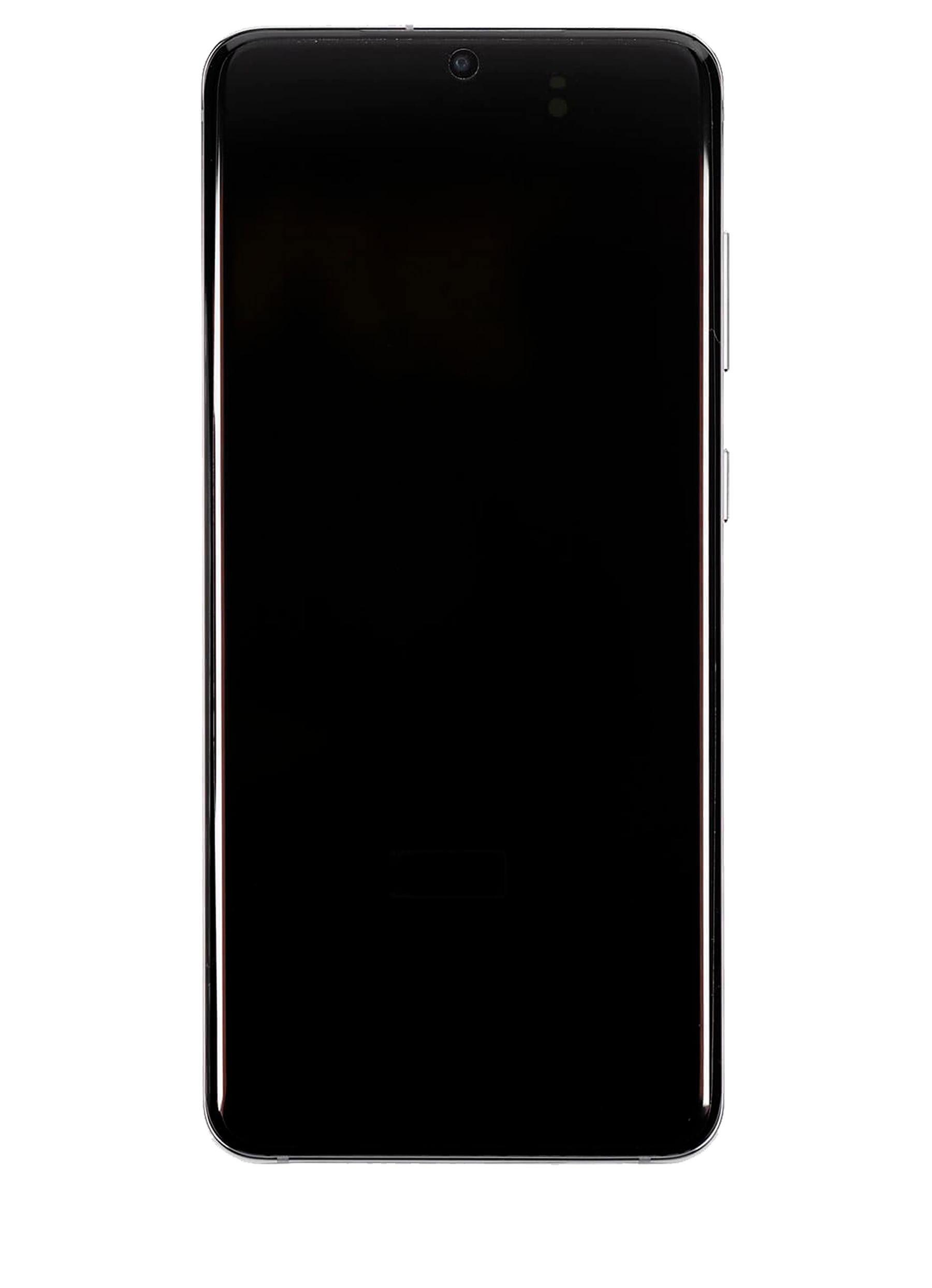 OLED Assembly With Frame Compatible For Samsung Galaxy S20 5G Replacement by Macfactory.Store(Non-Verizon 5G UW Frame) (Refurbished) (Cosmic Black)