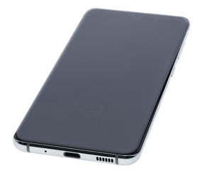 OLED Assembly With Frame Compatible For Samsung Galaxy S20 5G Replacement (Verizon 5G UW Frame Only) (Refurbished) (Cloud White)