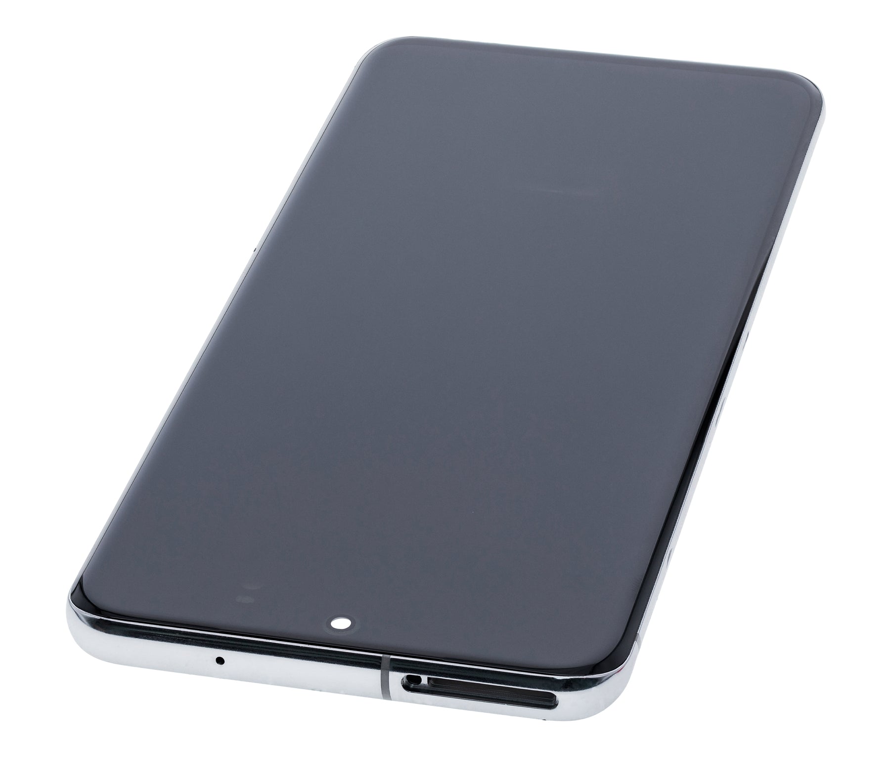 OLED Assembly With Frame Compatible For Samsung Galaxy S20 5G Replacement (Verizon 5G UW Frame Only) (Refurbished) (Cloud White)