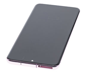 OLED Assembly With Frame Compatible For Samsung Galaxy S20 5G  Replacement (Verizon 5G UW Frame Only) (Refurbished) (Cloud Pink)