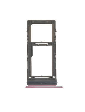 Single Sim Card Tray Replacement  Compatible For Samsung Galaxy S20 / S20 Plus / S20 Ultra 5G (Cloud Pink)