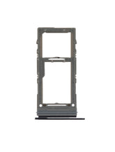 Single Sim Card Tray Compatible For Samsung Galaxy S20 / S20 Plus / S20 Ultra 5G Replacement (Cosmic Black)