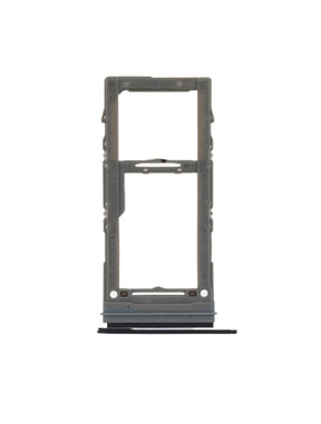 Single Sim Card Tray Compatible For Samsung Galaxy S20 / S20 Plus / S20 Ultra 5G Replacement (Cosmic Black)