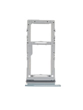 Dual Sim Card Tray Replacement Compatible For Samsung Galaxy S20 / S20 Plus / S20 Ultra 5G (Cloud Blue)