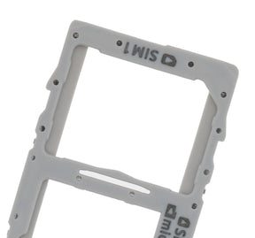 Dual Sim Card Tray Replacement Compatible For Samsung Galaxy S20 / S20 Plus / S20 Ultra 5G (Cosmic Gray)
