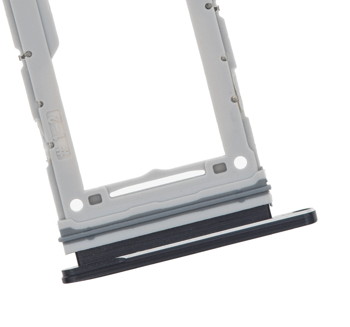 Dual Sim Card Tray Compatible For Samsung Galaxy S20 / S20 Plus / S20 Ultra 5G Replacement (Cosmic Black)