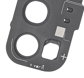 Back Camera Lens Replacement With Cover Bezel Ring Compatible For Samsung Galaxy S20 / S20 5G (Cosmic Gray)