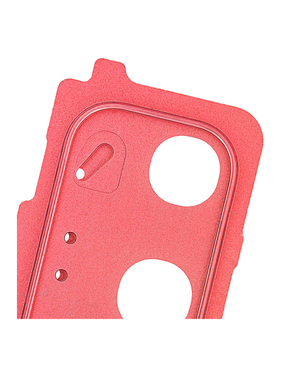 Back Camera Lens With Cover Bezel Ring Compatible For Samsung Galaxy S20 / S20 5G Replacement (Red)