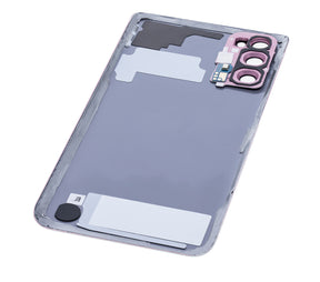 Replacement Back Cover Glass With Camera Lens Compatible For Samsung Galaxy S20 (Service Pack) (Cloud Pink)