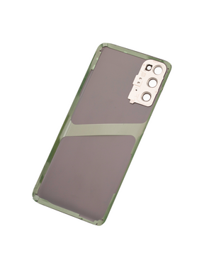 Back Cover Glass With Camera Lens Compatible For Samsung Galaxy S20 Replacement  (No Logo) (Vemake) (Cloud White)