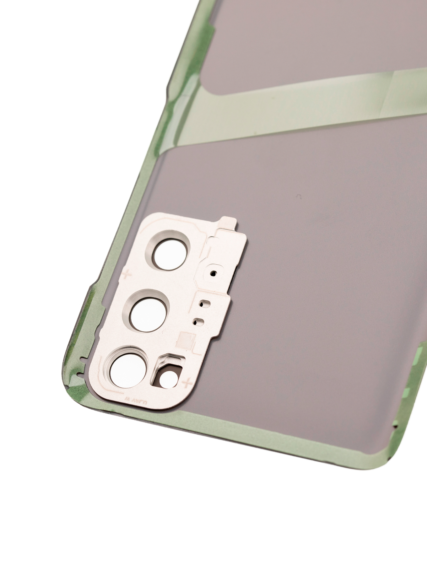 Back Cover Glass With Camera Lens Compatible For Samsung Galaxy S20 Replacement  (No Logo) (Vemake) (Cloud White)