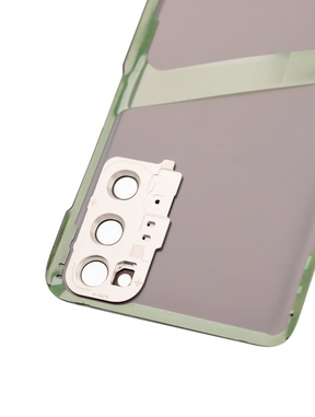 Back Cover Glass With Camera Lens Compatible For Samsung Galaxy S20 Replacement  (No Logo) (Vemake) (Cloud White)